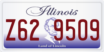 IL license plate Z629509