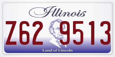 IL license plate Z629513