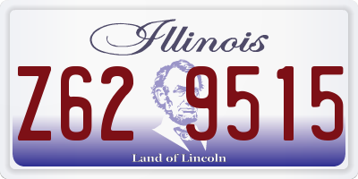 IL license plate Z629515