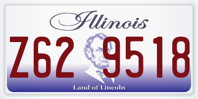 IL license plate Z629518