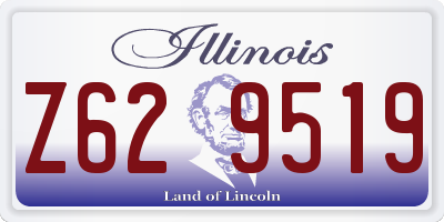 IL license plate Z629519