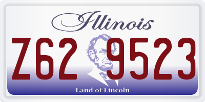 IL license plate Z629523