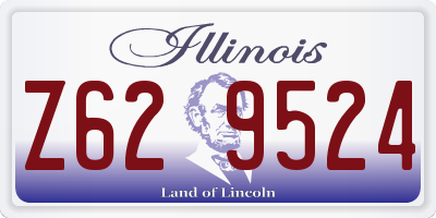 IL license plate Z629524
