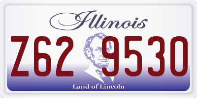 IL license plate Z629530