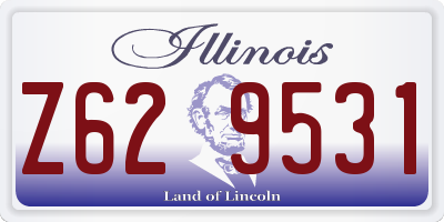 IL license plate Z629531