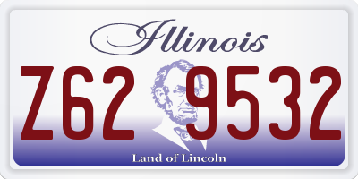 IL license plate Z629532