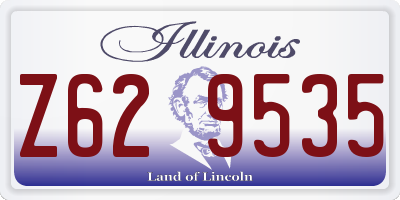 IL license plate Z629535