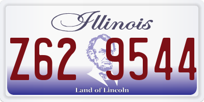 IL license plate Z629544