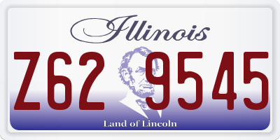 IL license plate Z629545