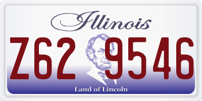 IL license plate Z629546