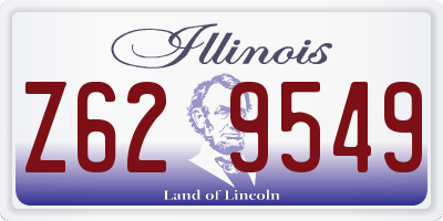 IL license plate Z629549