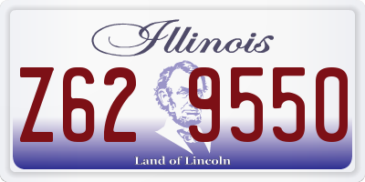 IL license plate Z629550