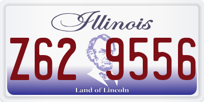 IL license plate Z629556