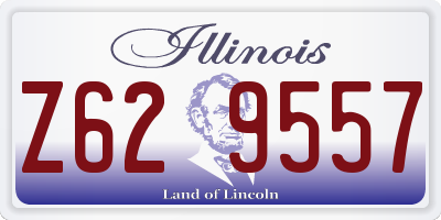 IL license plate Z629557