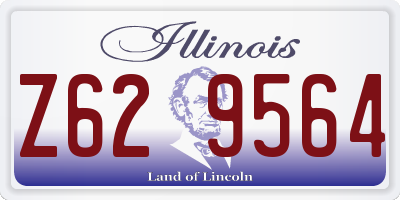 IL license plate Z629564