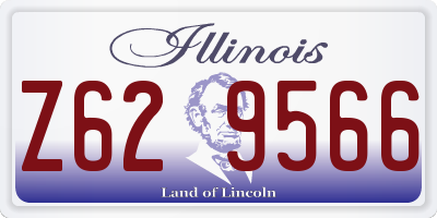 IL license plate Z629566