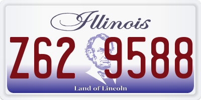 IL license plate Z629588