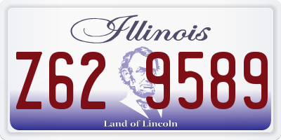 IL license plate Z629589