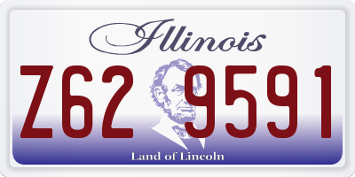 IL license plate Z629591
