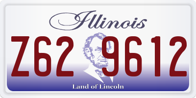 IL license plate Z629612