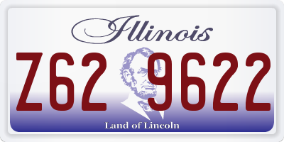 IL license plate Z629622
