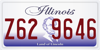 IL license plate Z629646