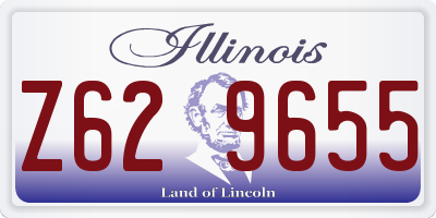IL license plate Z629655