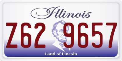 IL license plate Z629657