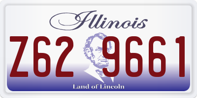 IL license plate Z629661