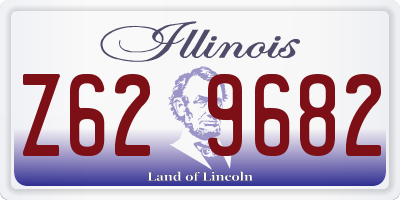 IL license plate Z629682