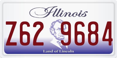 IL license plate Z629684