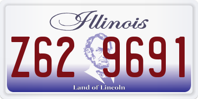 IL license plate Z629691