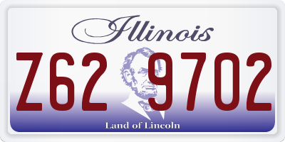 IL license plate Z629702