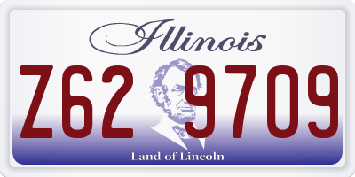 IL license plate Z629709