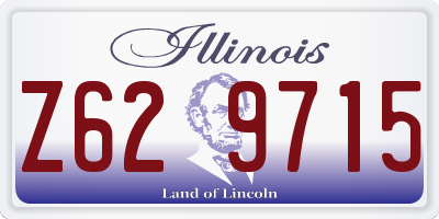 IL license plate Z629715