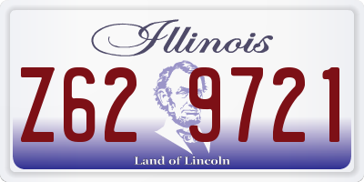 IL license plate Z629721