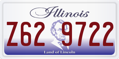 IL license plate Z629722