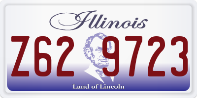 IL license plate Z629723