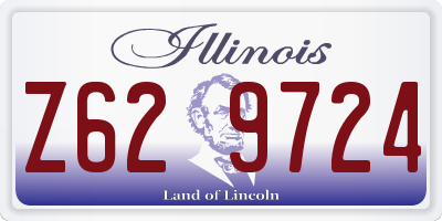 IL license plate Z629724