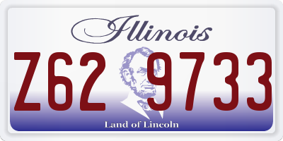 IL license plate Z629733