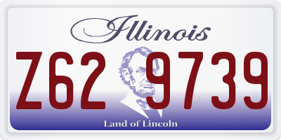 IL license plate Z629739