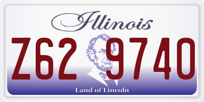 IL license plate Z629740