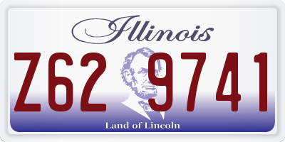 IL license plate Z629741