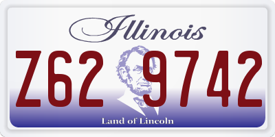 IL license plate Z629742