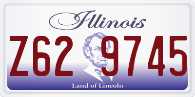 IL license plate Z629745