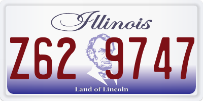 IL license plate Z629747