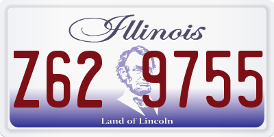 IL license plate Z629755