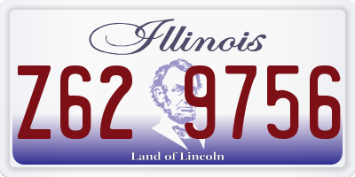 IL license plate Z629756