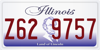 IL license plate Z629757