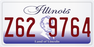 IL license plate Z629764